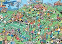 Jumbo Jan van Haasteren puzzel Europa's Voetbalkampioen - 1000 stukjes - thumbnail