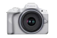 Canon EOS R50, White + RF-S 18-45mm F4.5-6.3 IS STM Wit - thumbnail