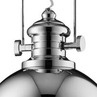 Searchlight Chrome hanglampIndustrial Pendants Ø 31cm - 2297CC - thumbnail