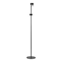 Staande leeslamp zwart &apos;Clyde&apos; led leeslamp 138cm - thumbnail
