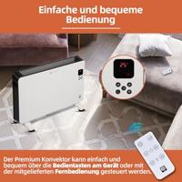 SHX SHX22HEAT100 Convector Wit/zwart - thumbnail