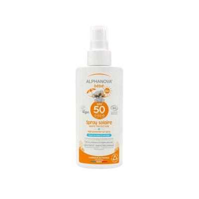 Sun bio baby spray high protection SPF50 125 Milliliter Sun bio baby spray high protection SPF50 125 Milliliter