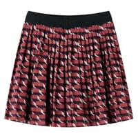 Kinderrokje geplooid met glitters 104 marineblauw - thumbnail