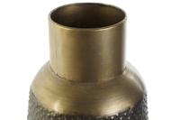 Vaas DKD Home Decor Grijs Gouden Donker grijs Metaal Modern 25 x 25 x 47 cm - thumbnail