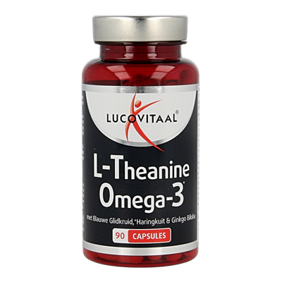 Lucovitaal L-Theanine omega 3 90 Capsules Lucovitaal L-Theanine omega 3 90 Capsules
