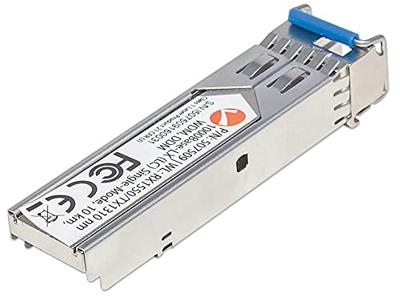 Intellinet Gigabit SFP Mini-GBIC Transceiver WDM bidirectioneel voor LWL-kabel 1000Base-LX (LC) singlemode-poort 10 km WDM (RX1550/TX1310) 507509