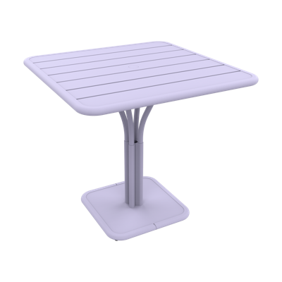 Fermob Luxembourg tuintafel kolom 80x80 cm Marshmallow
