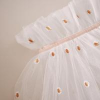 Ginger Ray cape daisy tule wit one size | 4 stuks - thumbnail