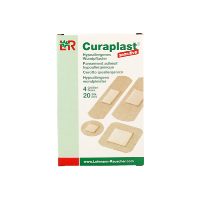 Curaplast Sensitive wondpleister mix 20 Stuks
