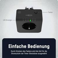 Ansmann 1260-0015 Stekkerdoos-timer Digitaal 3680 W - thumbnail
