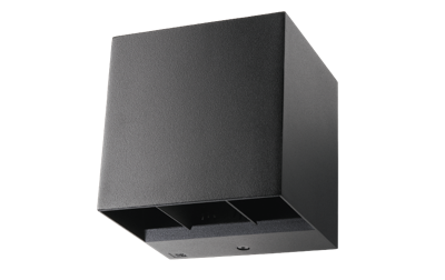 SG Artes zwart 8W 2700K 480 lumen LED up/down dimbaar verstelbare lichtbundel boven en onder