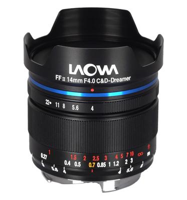 Laowa 14mm f/4.0 FF RL Zero-D Sony FE-mount objectief