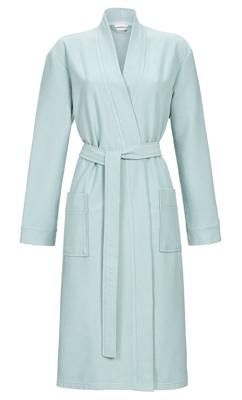 Aquablauwe uniseks badjas badstof Aquablauwe uniseks badjas badstof