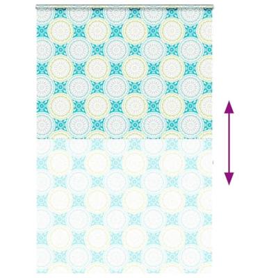 Doucherolgordijn met cassette 160x240 cm stofbreedte 156 cm Doucherolgordijn met cassette 160x240 cm stofbreedte 156 cm