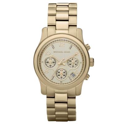 Michael Kors Runway Chronograph Goud 38mm | MK5055