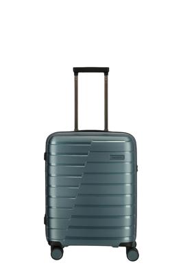 Travelite Air Base Koffer 55cm ICEBLAU METALLIC