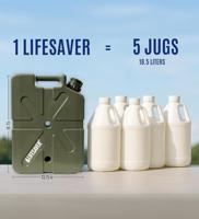 Lifesaver 20K Jerrycan Army Green 18,5 L - thumbnail