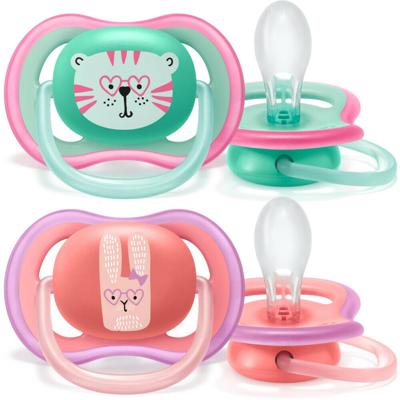 Philips Avent Fopspeen Air Girl Tijger Konijn +18m