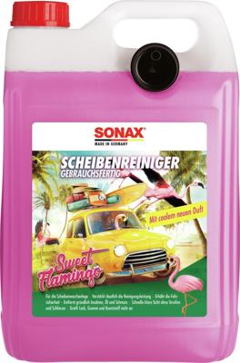 SONAX ruitenreiniger window cleaner 5 l sweet flamingo