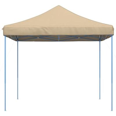 Partytent inklapbaar pop-up 292x292x315 cm beige