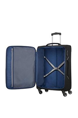 American Tourister Holiday Heat Spinner 67 black Zachte koffer