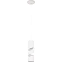 LED Hanglamp - Trion Meser - GU10 Fitting - 1-lichts - Rond - IP20 - Mat Wit - Metaal - thumbnail