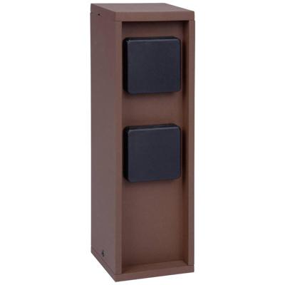 BOLD 10615 Buitenstopcontact 2-voudig Roest Zonder kabel BOLD 10615 Buitenstopcontact 2-voudig Roest Zonder kabel