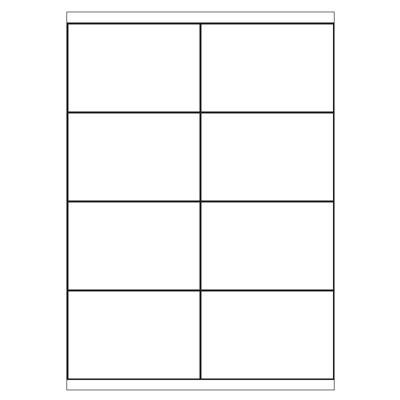 A4 etiketten 105 x 70 mm wit 100 vel huismerk