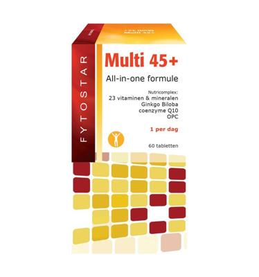 Multi 45+ multivitamine 60 Tabletten