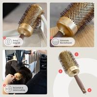 Olivia Garden Blow Out Speed Gold and Brown 65mm - thumbnail