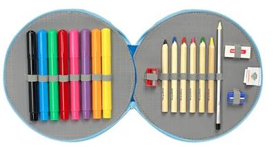 Pennenzak The Paw Patrol Pups rule Blauw 18 Onderdelen