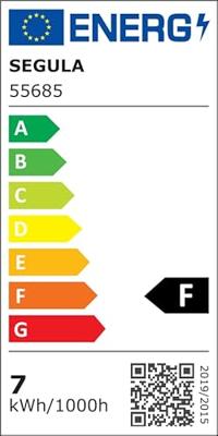 Segula 55685 LED-lamp Energielabel F (A - G) E27 Globe 6.5 W = 51 W Warmwit (Ø x l) 125 mm x 180 mm 1 stuk(s)