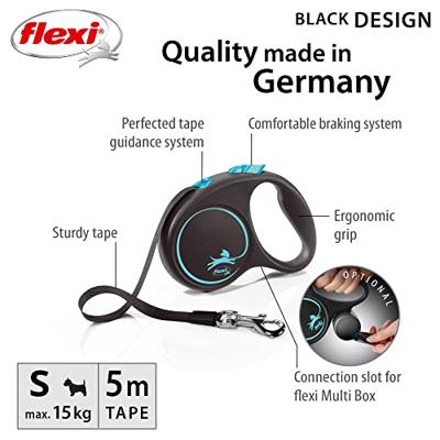 FLEXI ROLLIJN BLACK DESIGN TAPE BLAUW S 5 MTR TOT 15 KG - thumbnail