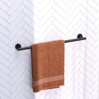 Brauer handdoekrek - 61cm - Zwart mat 5-S-220 - thumbnail