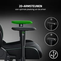 Razer Enki X Gamestoel Zwart, Groen - thumbnail