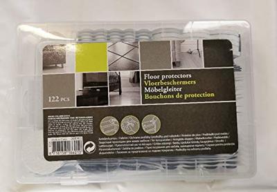 Floor protectors , vloerbeschermers , 122 delig in stevige box