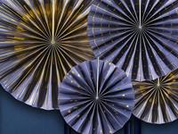 Decoratieve Rozetten Blauw/Goud - thumbnail