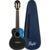 Flight Iris Concert Ukulele Black concert ukelele met gigbag