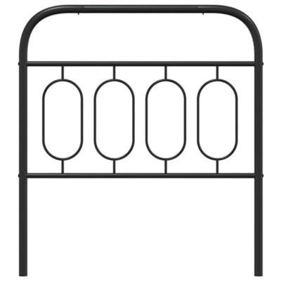 Hoofdbord 90 cm metaal zwart Hoofdbord 90 cm metaal zwart
