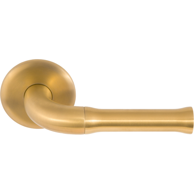 Formani Edward van Vliet NOUR EV100/64 deurkruk dubbel geveerd op rozet - PVD mat goud