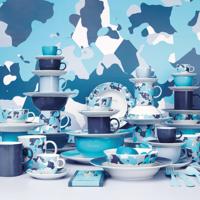 THOMAS - Sunny Day Nordic Blue - Espressokop 0,08l - thumbnail