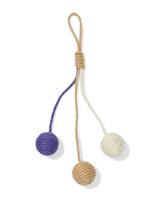 HEMA Kattenspeeltje 33cm sisal balletjes - thumbnail