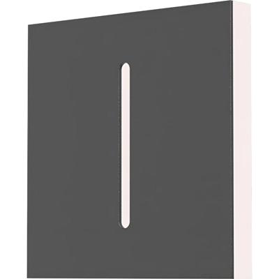 LED Trapspot - Brinton Stairflex 3 - Inbouw Trapverlichting Vierkant Zwart - 2W 200lm - Helder/Koud Wit 6500K