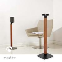 Nedis Speakerbeugel | Geschikt voor: Sonos One SL / Sonos One / Sonos PLAY:1 | Standaard | 10 kg | Vast | Hout / Metaal | Bruin / Zwart - SPMT5770BN - thumbnail