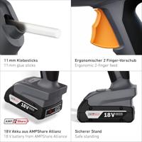 Steinel KLEBEPISTOLE MOBILEGLUE 5011 AMP FS Accu-lijmpistool 11 mm 18 V 1 stuk(s) - thumbnail