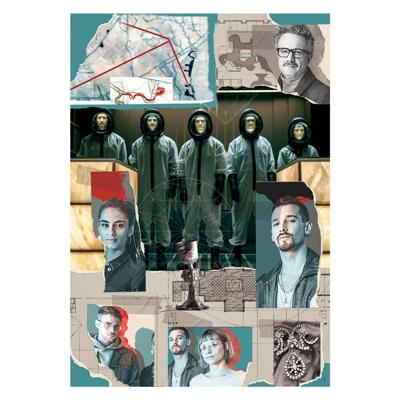 Clementoni legpuzzel la casa de papel, 1000st. Clementoni legpuzzel la casa de papel, 1000st.