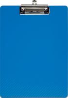 MAUL klemplaat Flexx PP A4 staand helder blauw - thumbnail