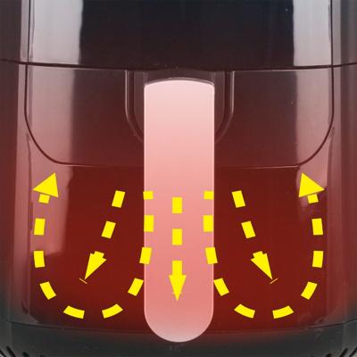 Emerio AF-123544 Smart Fryer 5.5L 1400W Zwart Emerio AF-123544 Smart Fryer 5.5L 1400W Zwart