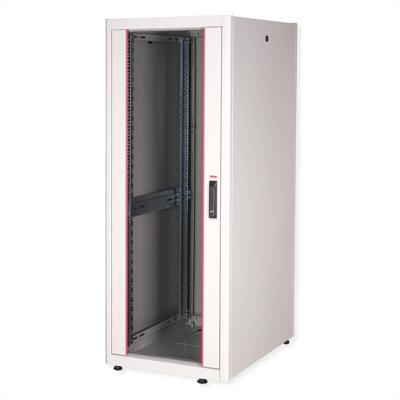ROLINE 19-inch netwerkkast Basic 32 U, 600x800 BxD Glazen deur grijs
