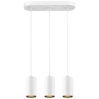 SLV Pendel hanglampAsto Tube wit 3x GU10 - 1006436 - thumbnail